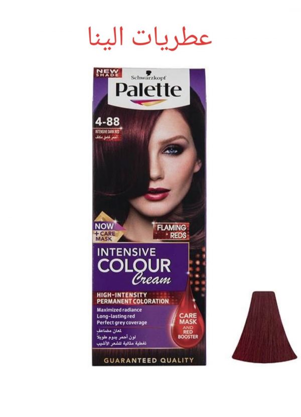 رنگ موی پالت palette مدل Intensive Dark Red شماره 88-4