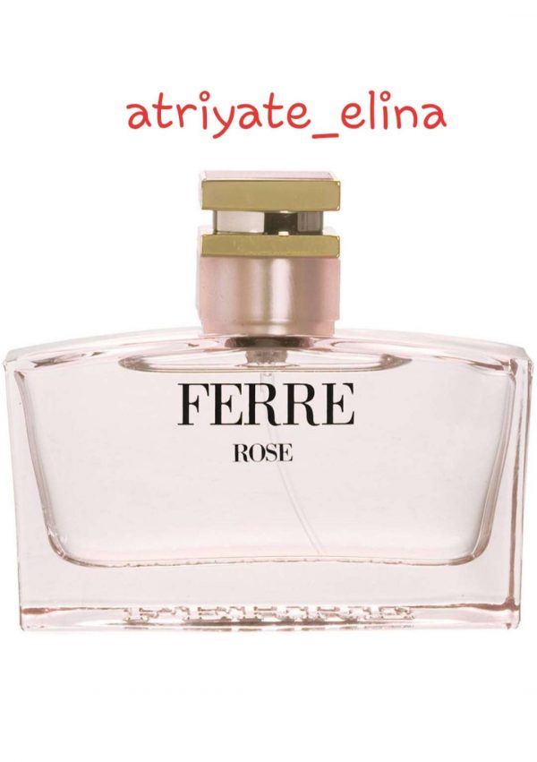عطر ادکلن فره صورتی رز زنانه-Ferre Ferre Rose
